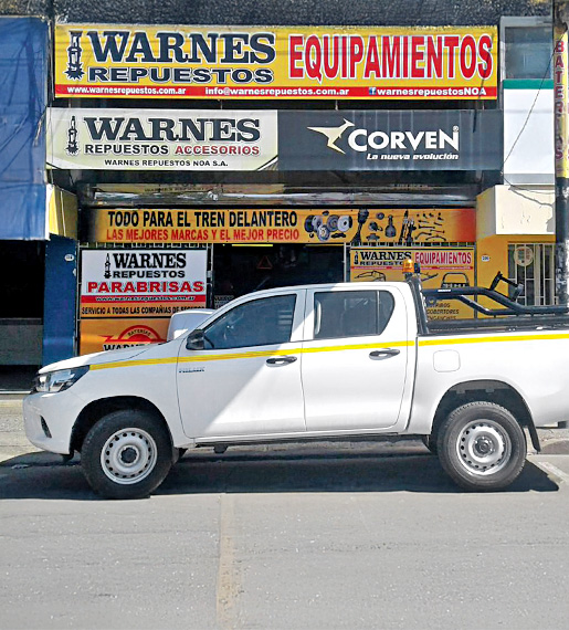 Equipamiento 4x4